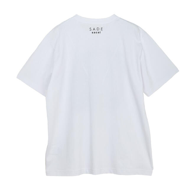 Tシャツ/カットソー(半袖/袖なし)Syd着用！sacai★SADE T-Shirt ホワイト サイズ1 シャーデー