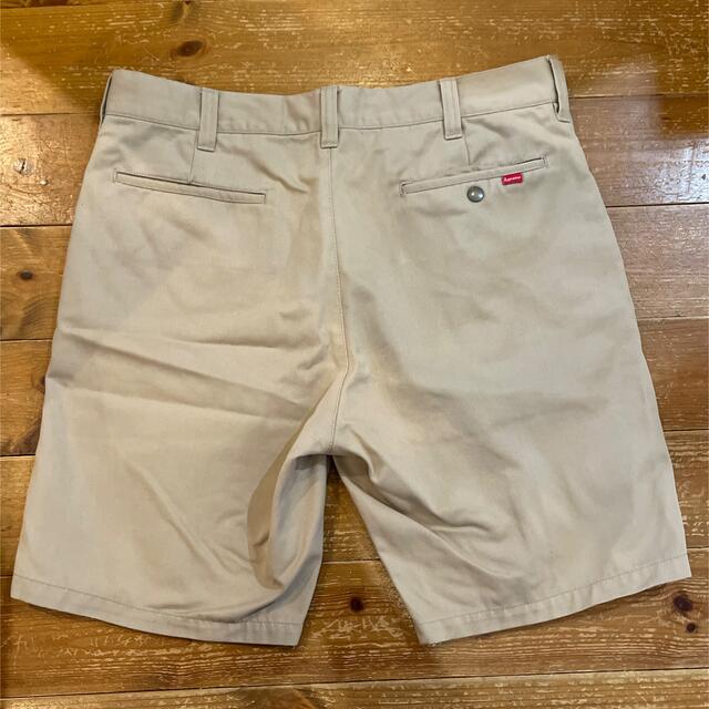 Supreme(シュプリーム)のSupreme work shorts ベージュ　34 メンズのパンツ(ショートパンツ)の商品写真