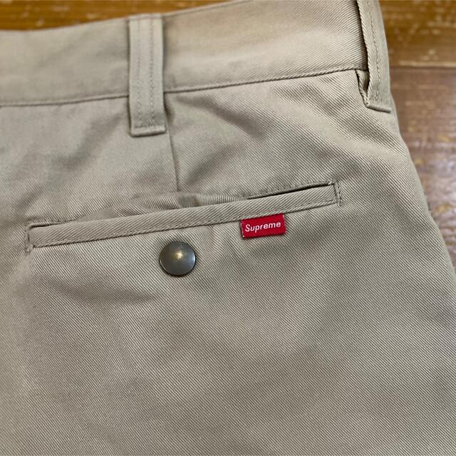 Supreme(シュプリーム)のSupreme work shorts ベージュ　34 メンズのパンツ(ショートパンツ)の商品写真