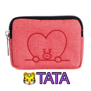 ビーティーイシビル(BT21)のBT21 日本非売品　カードポケット　ミニポーチ 🐯TATA(ポーチ)