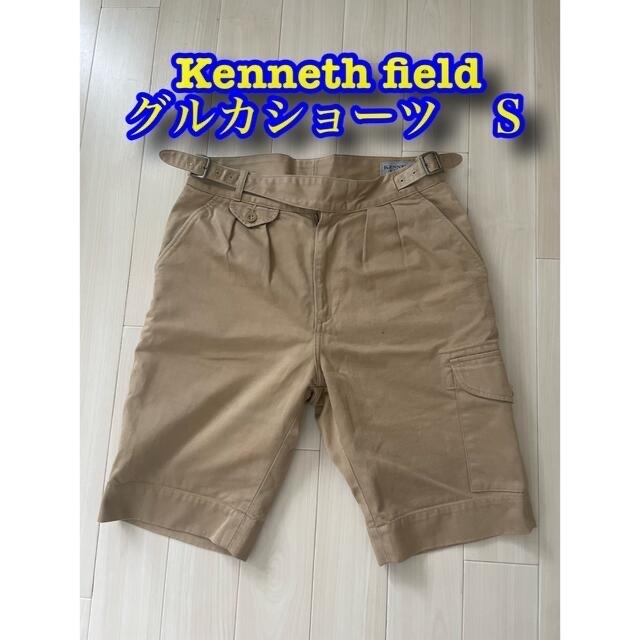 爆売り KENNETH FIELD ヘリンボーン グルカカーゴショーツ sizeXS