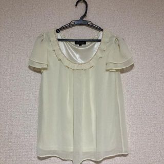 ミッシュマッシュ(MISCH MASCH)の【匿名配送】ミッシュマッシュ　シフォントップス(シャツ/ブラウス(半袖/袖なし))