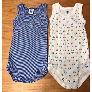 プチバトー(PETIT BATEAU)のPETIT BATEAUタンクトップ×2(タンクトップ/キャミソール)