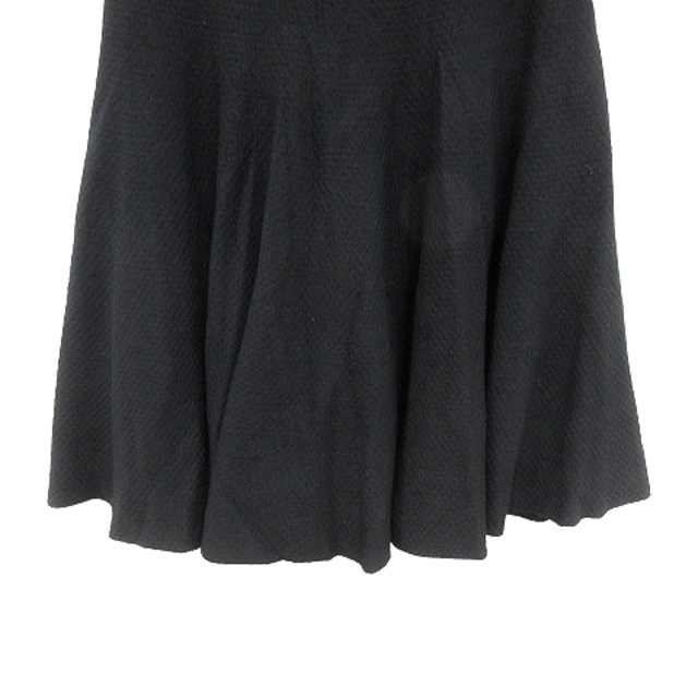 EPOCA(エポカ)のエポカ EPOCA フレアスカート ひざ丈 40 黒 ブラック /AU レディースのスカート(ひざ丈スカート)の商品写真