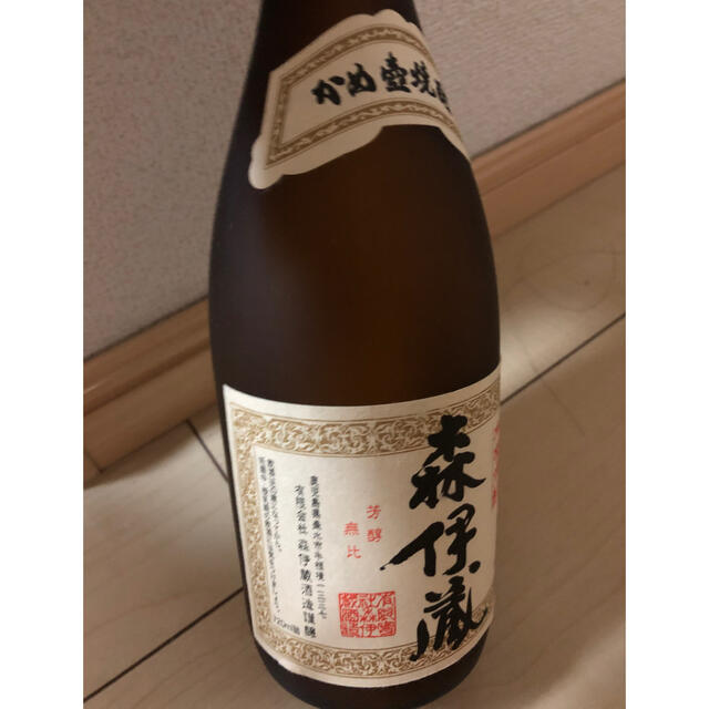 髙島屋(タカシマヤ)の森伊蔵　720ml 空瓶　箱付き 食品/飲料/酒の酒(焼酎)の商品写真