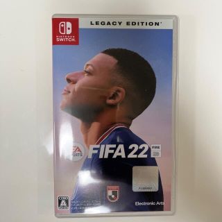 ニンテンドースイッチ(Nintendo Switch)のFIFA 22 Legacy Edition Switch 美品(家庭用ゲームソフト)