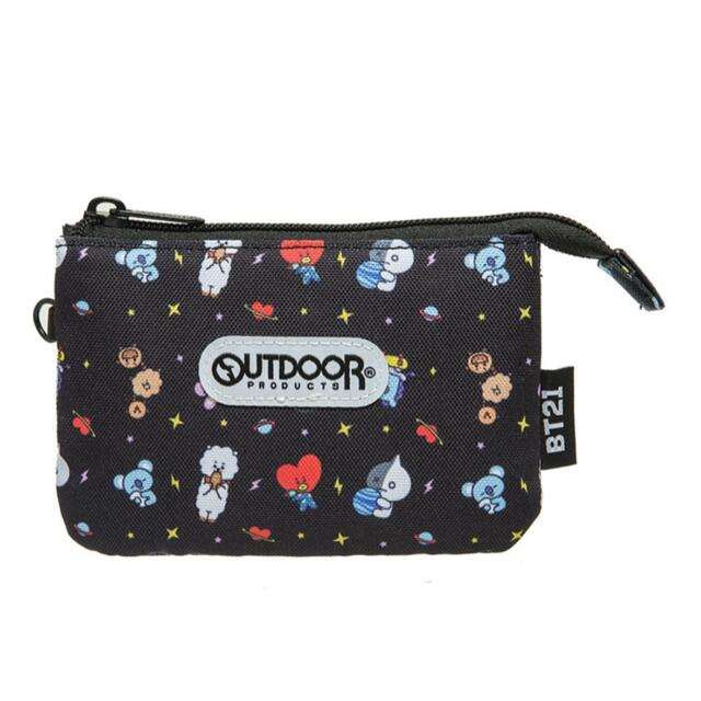 BT21(ビーティーイシビル)のBT21 カードポケット 財布 ミニポーチ (三層タイプ)  レディースのファッション小物(ポーチ)の商品写真