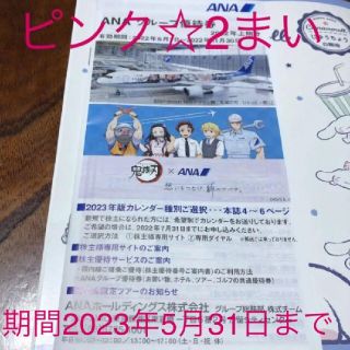 エーエヌエー(ゼンニッポンクウユ)(ANA(全日本空輸))のANA　全日空　株主優待　2枚　冊子1枚(その他)