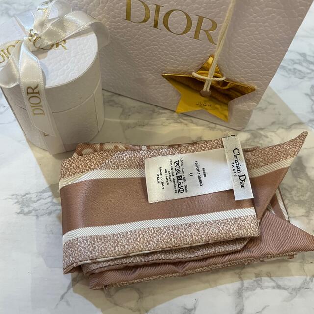 Christian Dior(クリスチャンディオール)の値下げ♪ミッツァ⭐︎ディオール⭐︎ピンク レディースのファッション小物(バンダナ/スカーフ)の商品写真