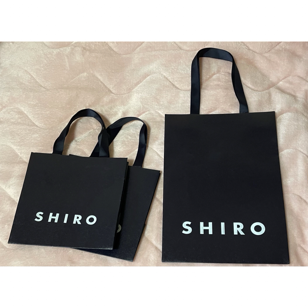 shiro(シロ)のSHIRO   ショップ袋（小）２枚、（中）１枚 レディースのバッグ(ショップ袋)の商品写真