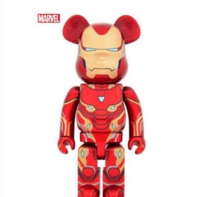 BE@RBRICK IRON MAN MARK 50 100/4003922新品未開封