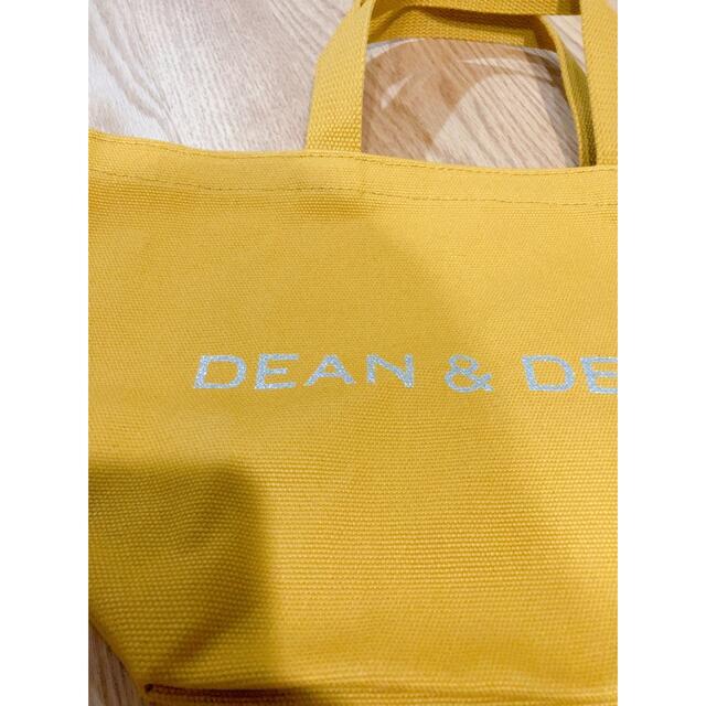 DEAN & DELUCA(ディーンアンドデルーカ)のDEAN&DELUCA ディーン&デルーカ　トートバッグSサイズ イエロー レディースのバッグ(トートバッグ)の商品写真