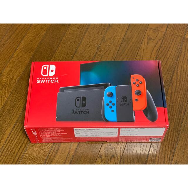 あーす様専用nintendo switch 本体ネオンブルー ネオンレッド 新品