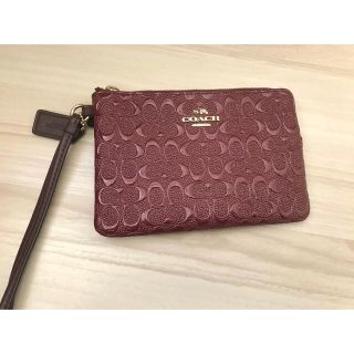 コーチ(COACH)のCOACH  コーチ ポーチ 小銭入れ カードケース(ポーチ)