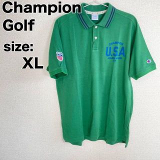 チャンピオン(Champion)のチャンピオン ゴルフ 半袖ポロシャツ ドライ 吸水速乾 抗菌 防臭 春夏 XL(ウエア)