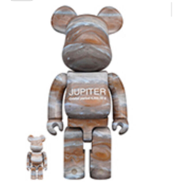 MEDICOM TOY(メディコムトイ)のJUPITER BE@RBRICK 100％ & 400％  エンタメ/ホビーのフィギュア(その他)の商品写真