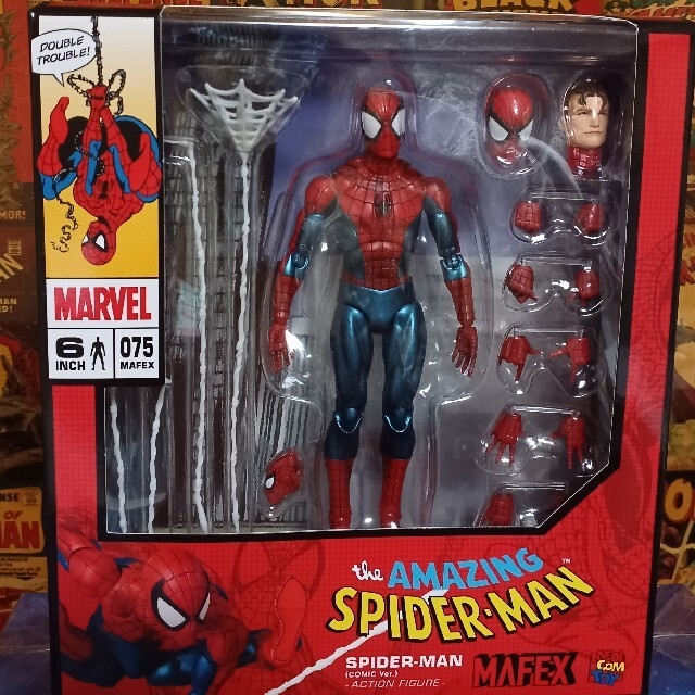 ☆タイムセール☆ MAFEX No.075 スパイダーマン コミックバージョン
