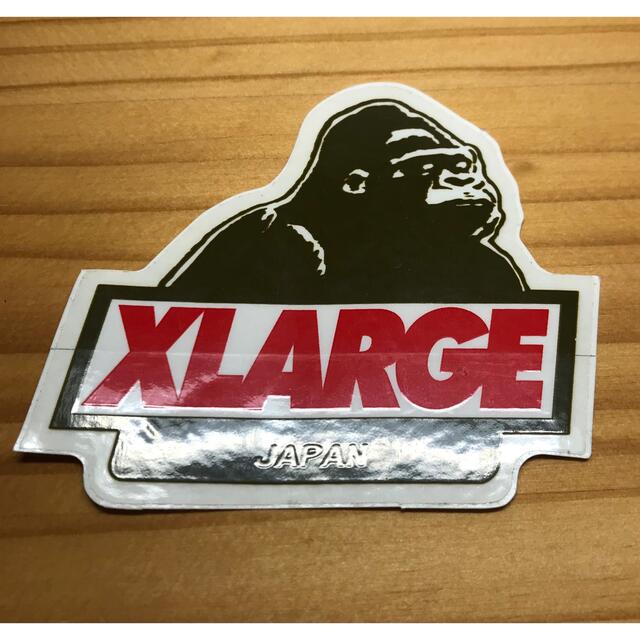 XLARGE(エクストララージ)の値下げ【レア】XLAGE JAPANオールドスクールステッカー 自動車/バイクのバイク(ステッカー)の商品写真