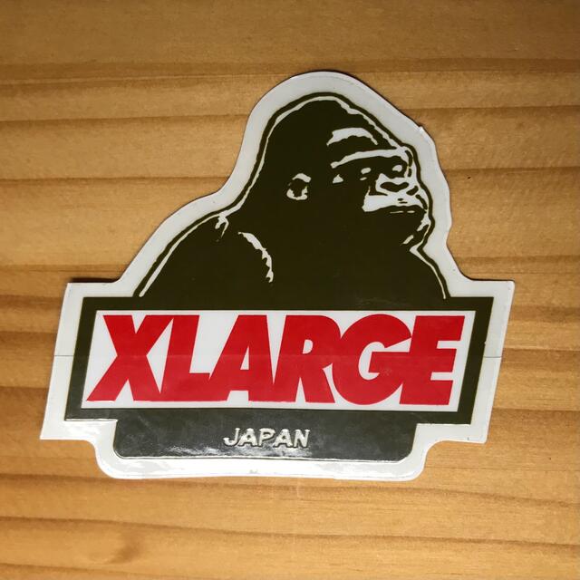 XLARGE(エクストララージ)の値下げ【レア】XLAGE JAPANオールドスクールステッカー 自動車/バイクのバイク(ステッカー)の商品写真