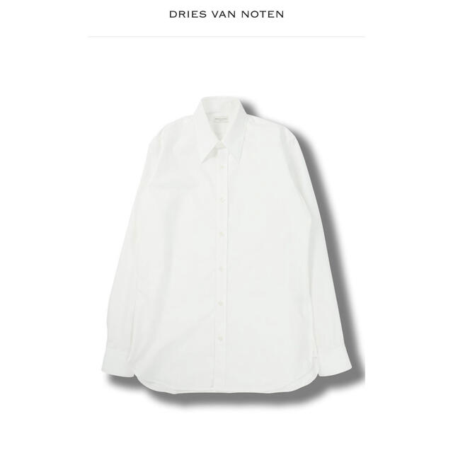 新品21AW DRIES VAN NOTEN CADGAN WHITE