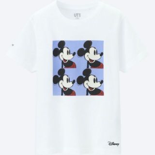 ユニクロ(UNIQLO)のユニクロ UT ディズニー ミッキーマウス アンディー ウォーホル Tシャツ(Tシャツ/カットソー(半袖/袖なし))