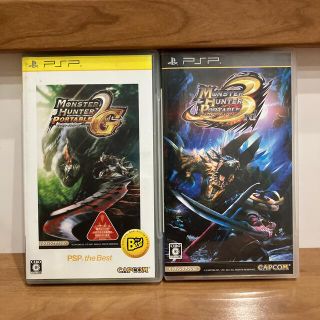 カプコン(CAPCOM)のモンスターハンターポータブル 3rd & 2ndG PSP 中古(その他)