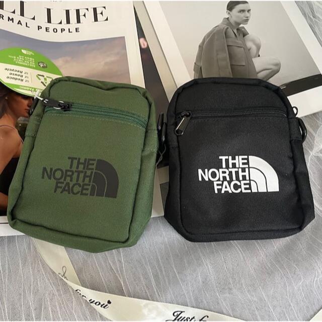 THE NORTH FACE(ザノースフェイス)のTHE NORTH FACE ショルダーバッグ グリーン カーキ ブラック 黒 レディースのバッグ(ショルダーバッグ)の商品写真