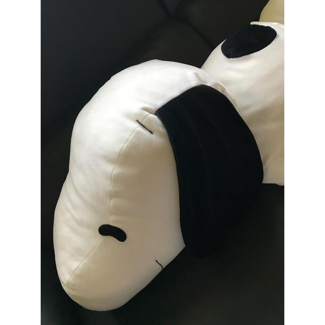 SNOOPY(スヌーピー)の★超特大90cm★【美品】スヌーピー★もちもち　マシュマロ　ぬいぐるみ／抱き枕★ エンタメ/ホビーのおもちゃ/ぬいぐるみ(ぬいぐるみ)の商品写真