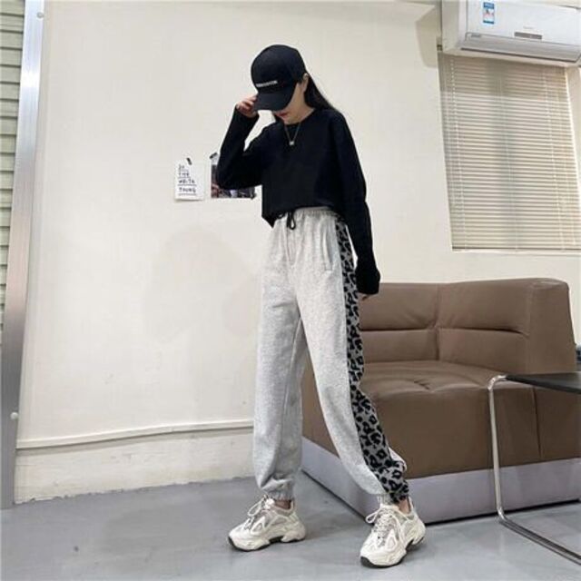 ドゥーズィエムクラス レオパード リラックスパンツ 売り出し超高品質