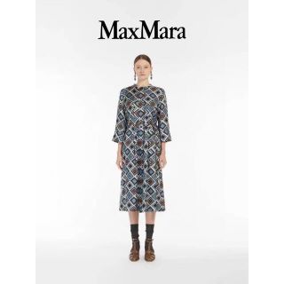 ⭐️人気新作 新品 MaxMara マックスマーラ　ロングワンピース