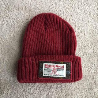 ハリスツイード(Harris Tweed)の未使用 ハリスツイード ニット帽(帽子)