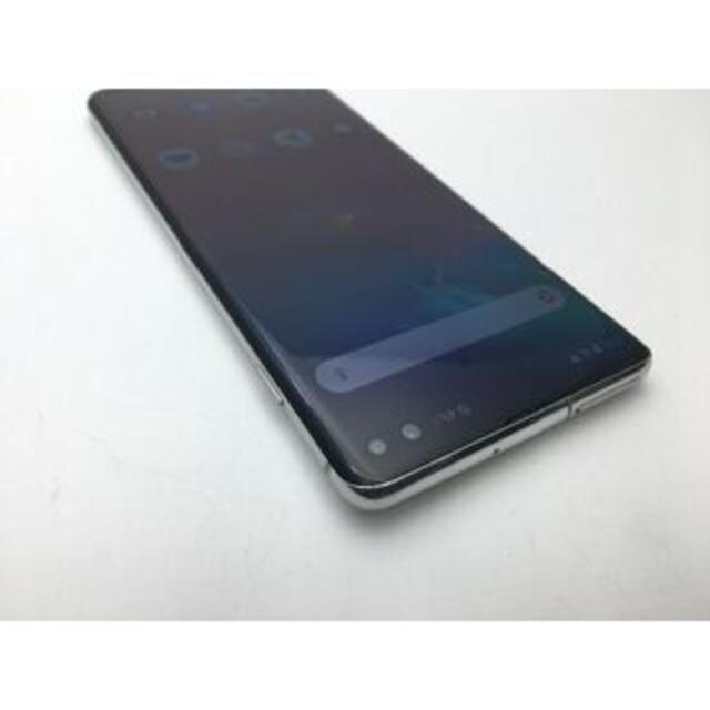 ◆R416 SIMフリー au Galaxy S10+ SCV42 ホワイト美品