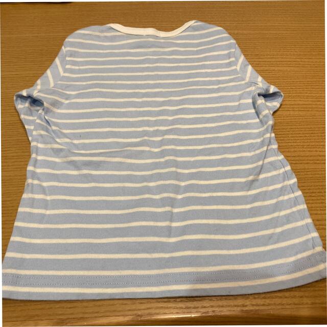 Combi mini(コンビミニ)のキッズ　長袖シャツ キッズ/ベビー/マタニティのキッズ服女の子用(90cm~)(Tシャツ/カットソー)の商品写真