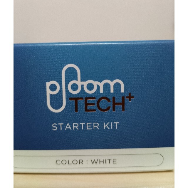 PloomTECH(プルームテック)のgigliato様専用プルームテックプラススターターキットホワイト新品未使用 メンズのファッション小物(タバコグッズ)の商品写真