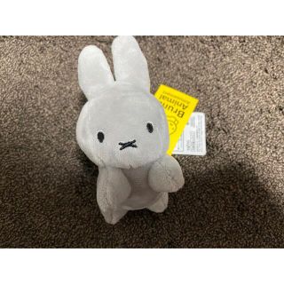 タイトー(TAITO)のブルーナアニマルぬいぐるみマスコット　うさぎ　ミッフィー　Miffy グレー(キャラクターグッズ)