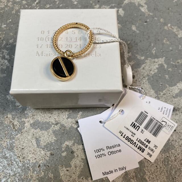 一流の品質 新品 Maison Margiela マルジェラ ピアス 片耳 ゴールド