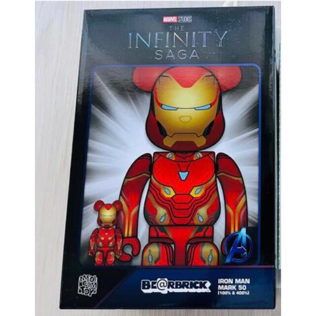 BE@RBRICK(ベアブリック)のBE@RBRICK IRON MAN MARK 50  エンタメ/ホビーのフィギュア(その他)の商品写真