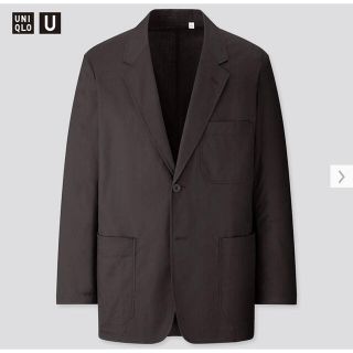 ユニクロ(UNIQLO)のコットンリネンジャケット　UNIQLO U ユニクロユー(テーラードジャケット)