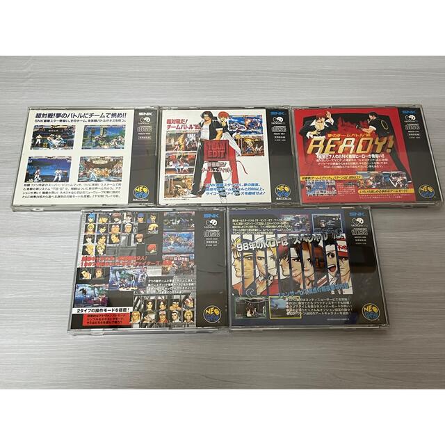 NEOGEO(ネオジオ)のネオジオCD キングオブファイターズ 94 95 96 97 98 5本セット エンタメ/ホビーのゲームソフト/ゲーム機本体(家庭用ゲームソフト)の商品写真