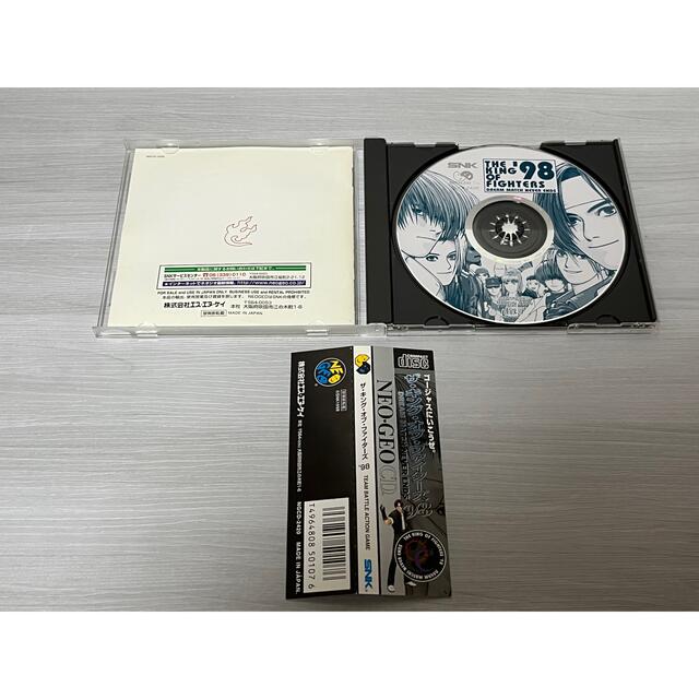 NEOGEO(ネオジオ)のネオジオCD キングオブファイターズ 94 95 96 97 98 5本セット エンタメ/ホビーのゲームソフト/ゲーム機本体(家庭用ゲームソフト)の商品写真