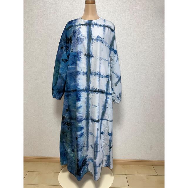 martinique Le Conte(マルティニークルコント)の☆ CURRENTAGE MULTIPLE HAND DYE DRESS☆ レディースのワンピース(ロングワンピース/マキシワンピース)の商品写真