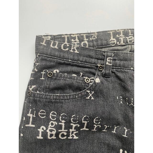 HYSTERIC GLAMOUR - 希少 レア 00s HYSTERIS SEX フレア デニム HYSTERIC GLAMOUR - 希少 レア 00s HYSTERIS SEX フレア デニム