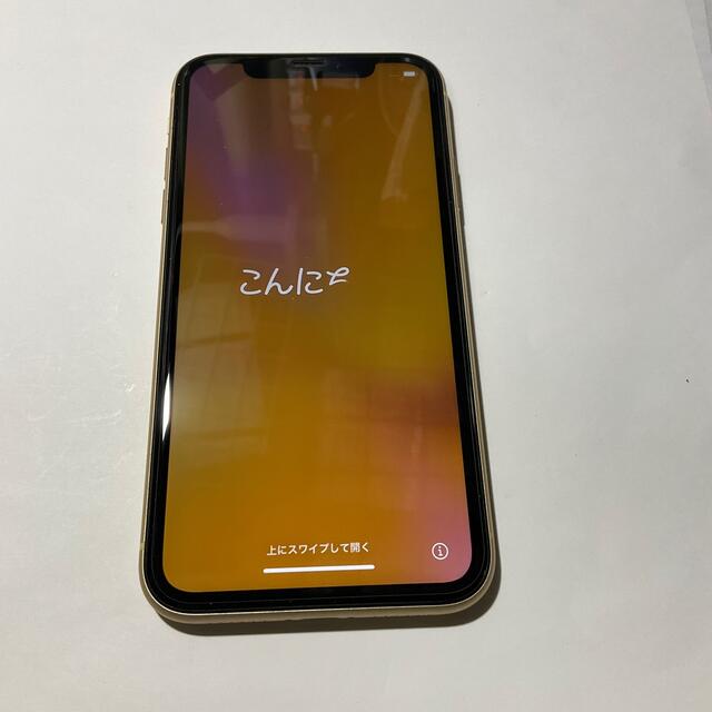 au iPhoneXR 64GB イエロー