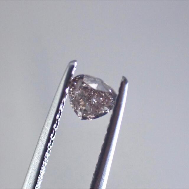 0.283ct ファンシー  パープルダイヤモンド ルース 裸石 天然 レディースのアクセサリー(その他)の商品写真