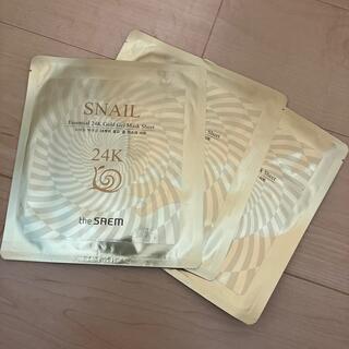 ザセム(the saem)のThe SAEM / 24K Gold Gel Mask Sheet(パック/フェイスマスク)