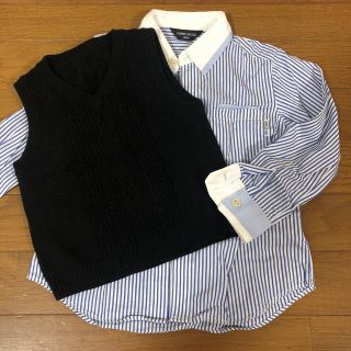 コムサイズム(COMME CA ISM)のシャツ ベストセット(ドレス/フォーマル)