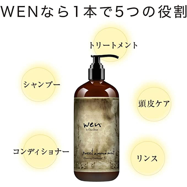 wen シャンプー クレンジング＋オイル　イチジク 480mL ×4