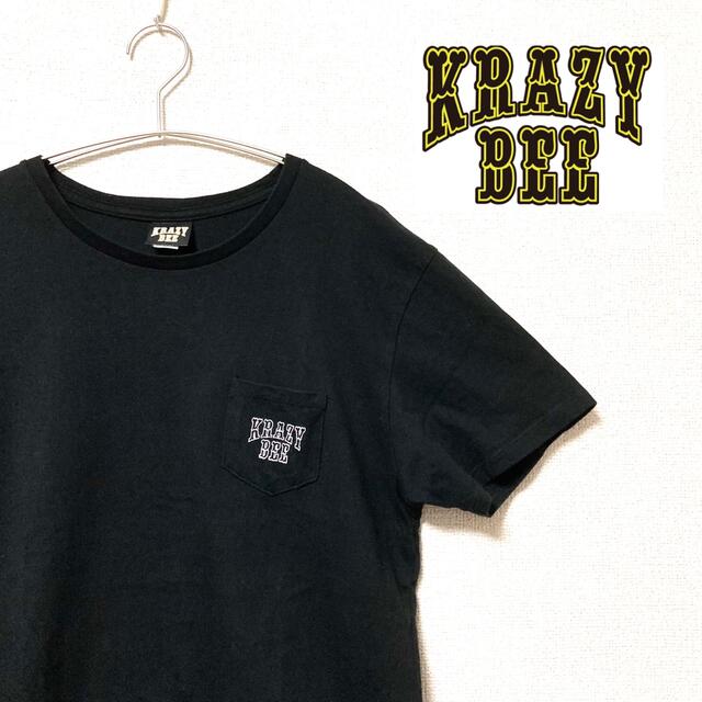 RVCA(ルーカ)の【超美品】KRAZY BEE クレイジービー　ポケT 半袖シャツ　山本KID メンズのトップス(Tシャツ/カットソー(半袖/袖なし))の商品写真