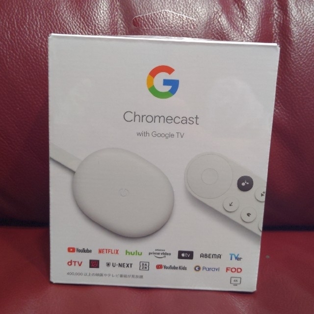 Google Chromecast with GoogleTV　新品未開封