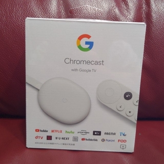 グーグル(Google)のGoogle Chromecast with GoogleTV　新品未開封(その他)